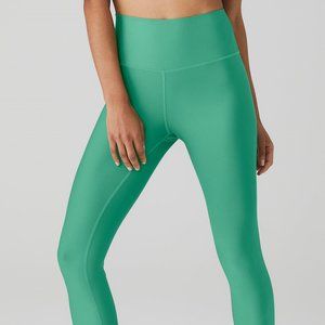 ALO YOGA 7/8 High-Waist Airlift Legging - Lettuce (WORN ONCE)
